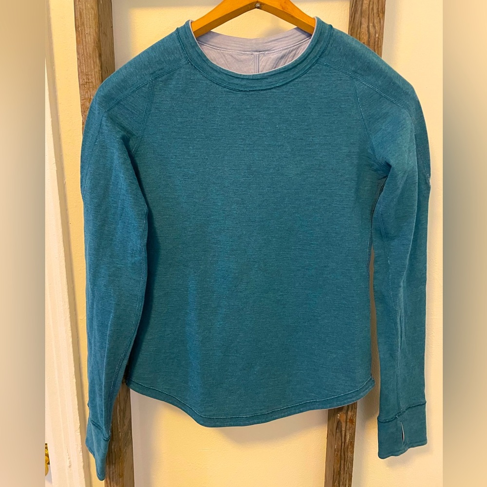 EUC Iviva reversible long sleeve top. Size 14